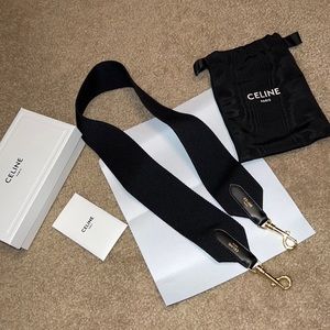 Aúnthentic Celine bag strap small